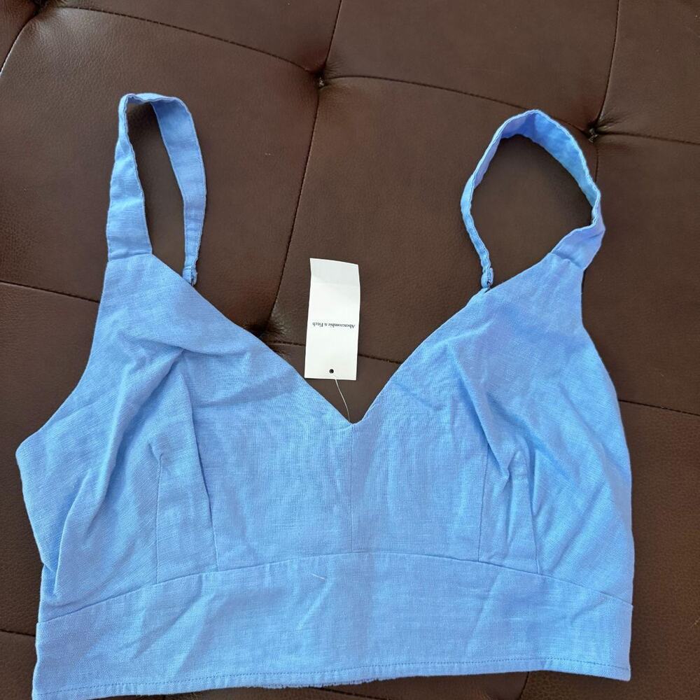 Abercrombie fitch light blue